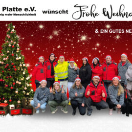 Die Platte e.V. wünscht Frohe Weihnachten und ein gutes neues Jahr