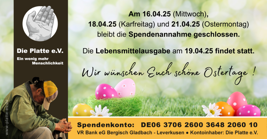 Platte e.V. - Ostern 2025
