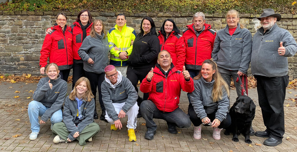 Die Platte e.V. - Gruppenbild 2024