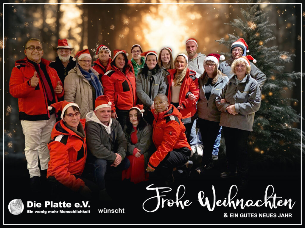 Die Platte e.V. wünscht Frohe Weihnachten
